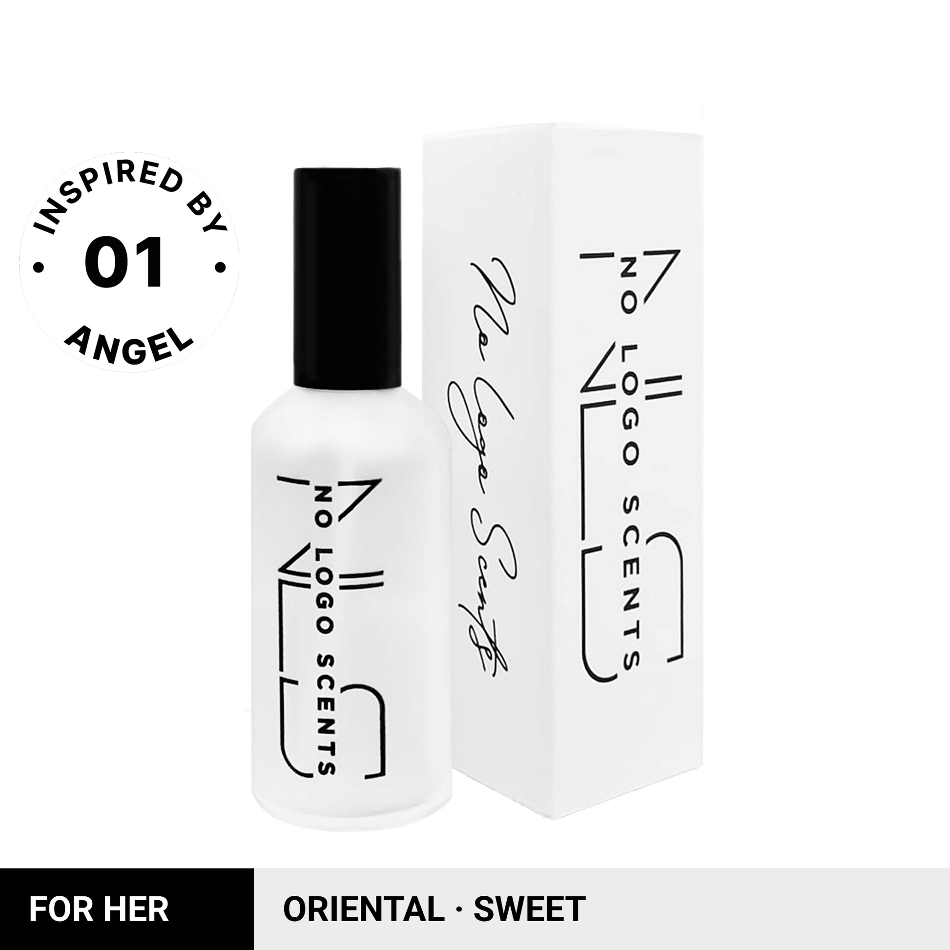 NLS No.01 women’s fine fragrance spray – Angel type perfume dupe by No Logo Scents