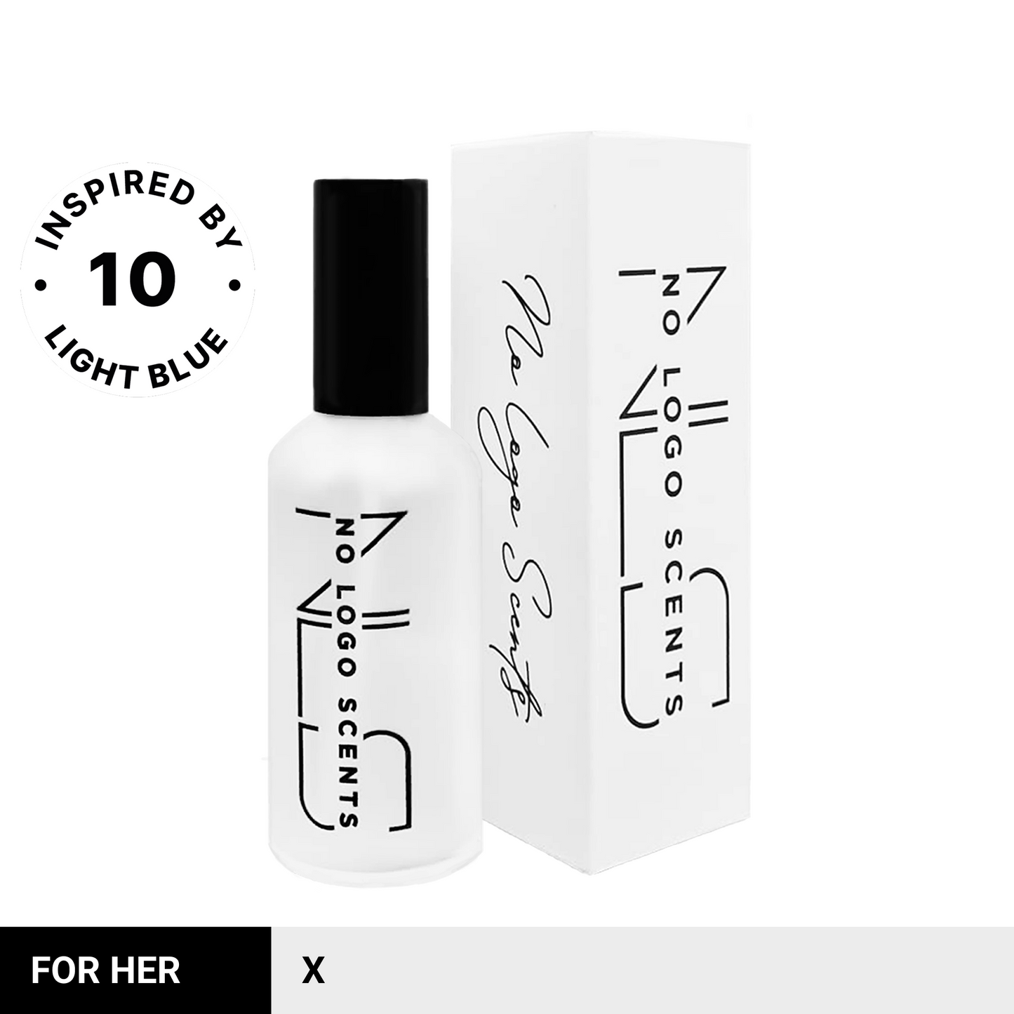 NLS No.10 women’s fine fragrance spray – Light Blue type perfume dupe by No Logo Scents
